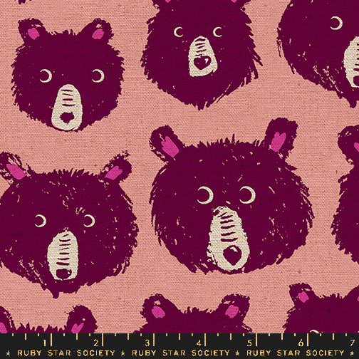 TEDDY AND THE BEARS CANVAS|| Peach Fizz