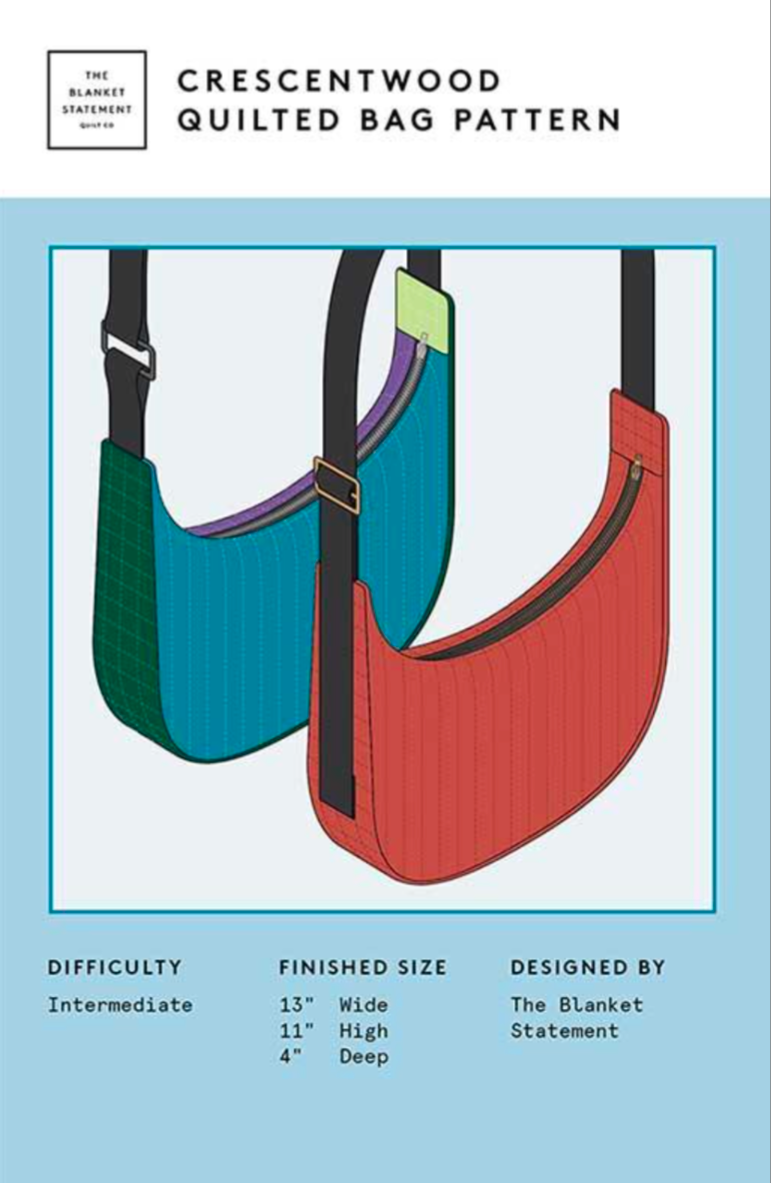 Cresentwood Quilted Bag - Printed Pattern