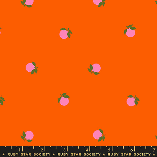 PREORDER Sparkle Shopper || Tangerines Florida || Cotton Quilting Fabric