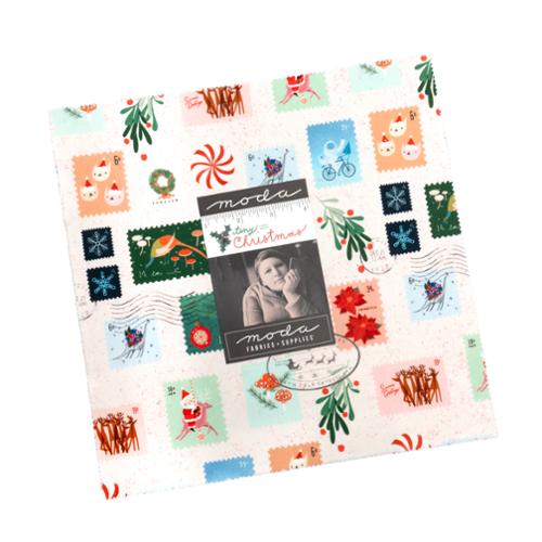 Tiny Christmas || 42pc Layer Cake || Cotton Quilting Fabric