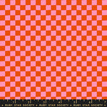 PREORDER 1-800-Calico || Block Print Warm Red || Cotton Quilting Fabric