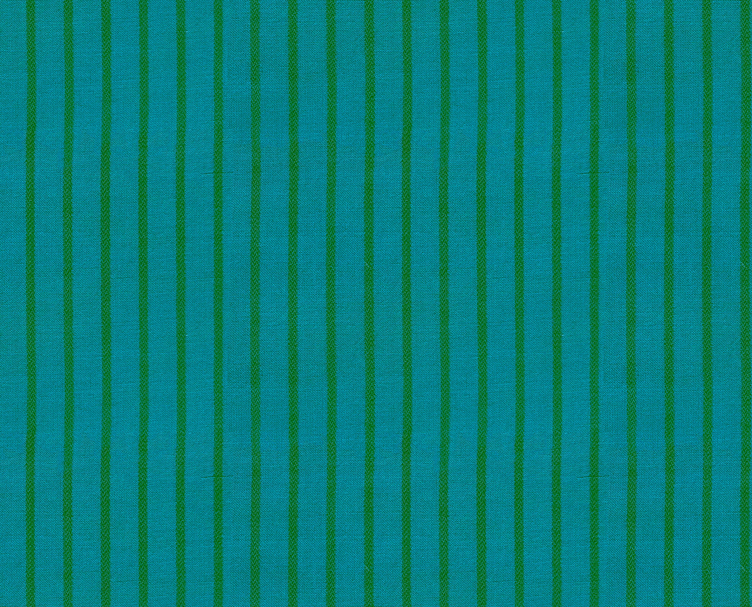 PREORDER Warp and Weft Mystic Fable || Apron Stripe Dark Turquoise || Cotton Woven Quilting Fabric