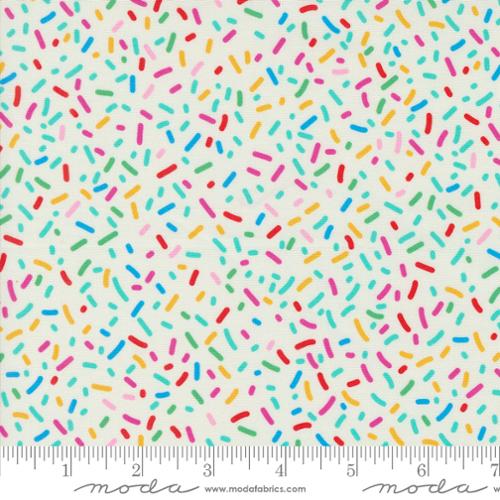 Snack Shack || Life Is Better With Sprinkles Cream || Cotton Quilting Fabric