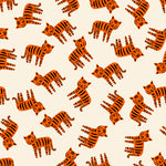 PREORDER 1-800-Calico || Meow Natural || Cotton Quilting Fabric