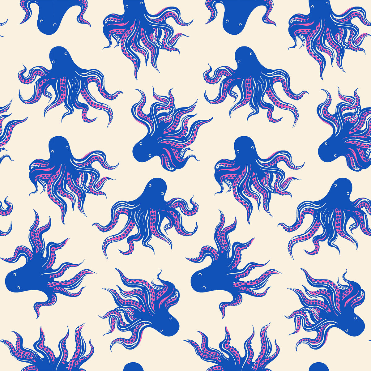 PREORDER Ink Shop || Mystery Food Blue Ribbon || Cotton Quilting Fabric