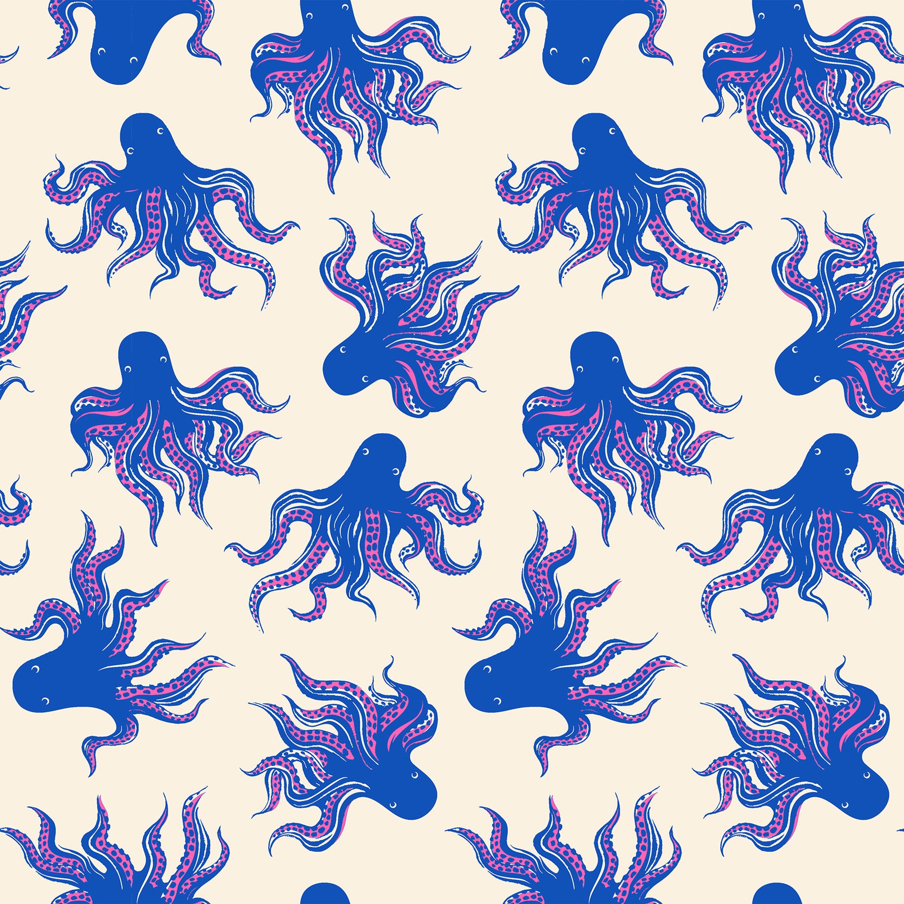 PREORDER Ink Shop || Mystery Food Blue Ribbon || Cotton Quilting Fabric