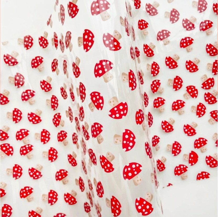 Mushrooms Clear Vinyl TPU