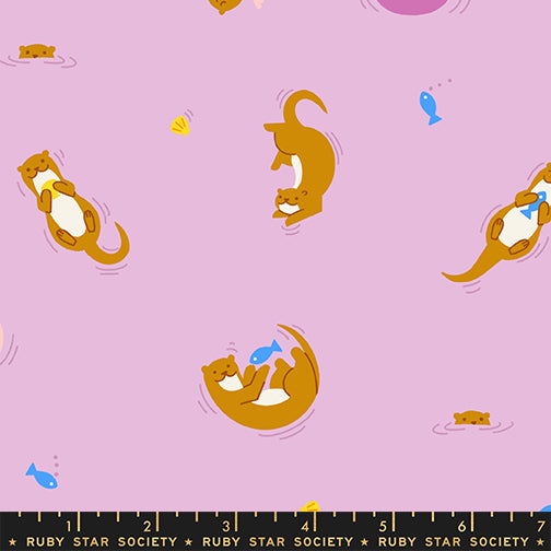 PREORDER Float || Otterly Macaron || Cotton Quilting Fabric