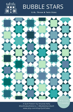 Bubble Stars Quilt Pattern Printed