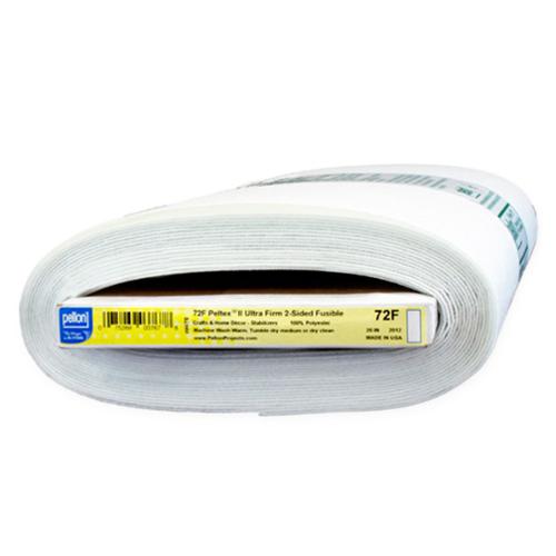 Peltex Double-Side Ultra Firm Fusible interfacing 20" White 72F
