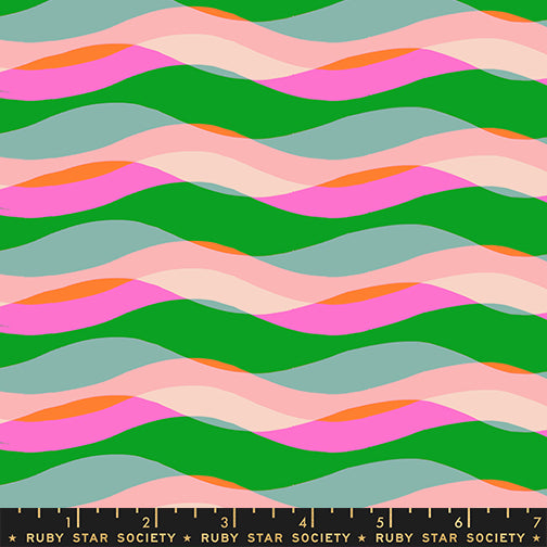 PREORDER Poolside Too || Waves Lipstick || Cotton Quilting Fabric