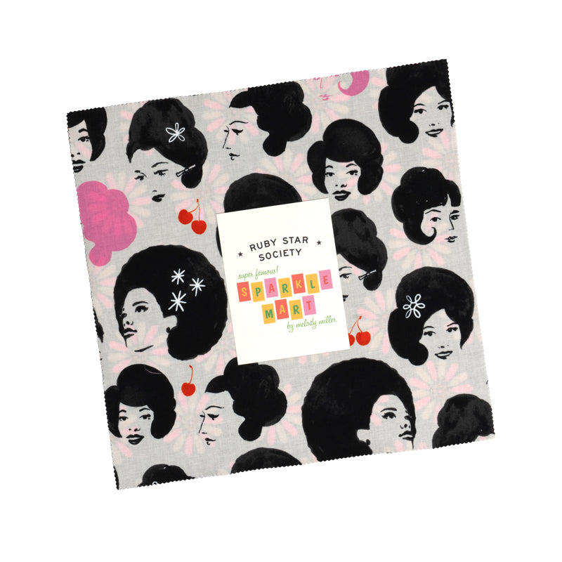 PREORDER Sparkle Mart || 42 pc Layer Cake || Cotton Quilting Fabric