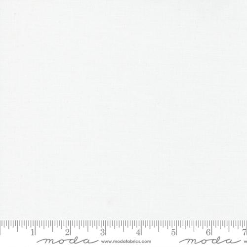 Bella Solids White Bleached || 9900 98 || Cotton Quilting Fabric
