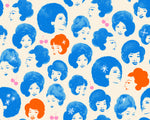 PREORDER Sparkle Mart || Dottie's Friends Blue Light Special || Cotton Quilting Fabric