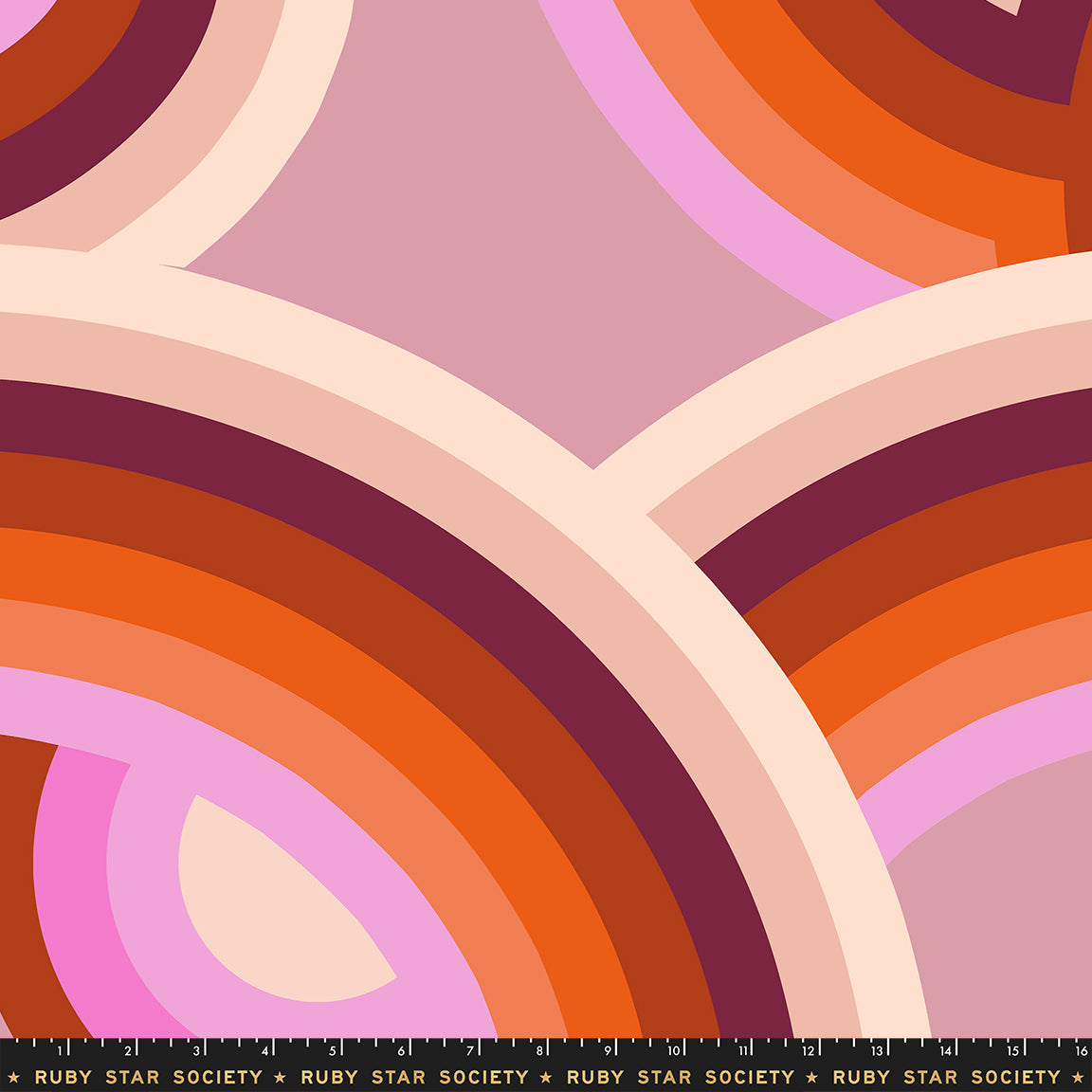 PREORDER Poolside Too || Daydream Plum || Rayon Apparel Fabric HALF YARD