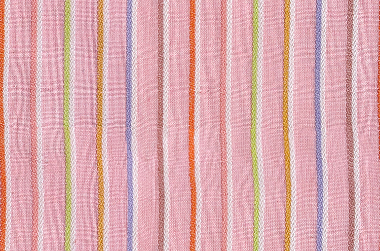 PREORDER Warp and Weft Mystic Fable || Sketch Stripe Twist Weave Rosebud || Cotton Woven Quilting Fabric
