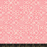 PREORDER Poolside Too || Architectural Blocks Sorbet || Cotton Quilting Fabric