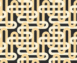 Groove || Woven Geometrics Nightfall || Cotton Quilting Fabric