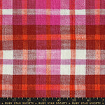 Warp and Weft Mystic Fable || Capelet Pink || Chore Coat Fabric HALF YARD