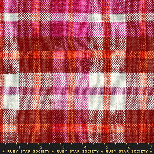 PREORDER Warp and Weft Mystic Fable || Capelet Pink || Chore Coat Fabric HALF YARD