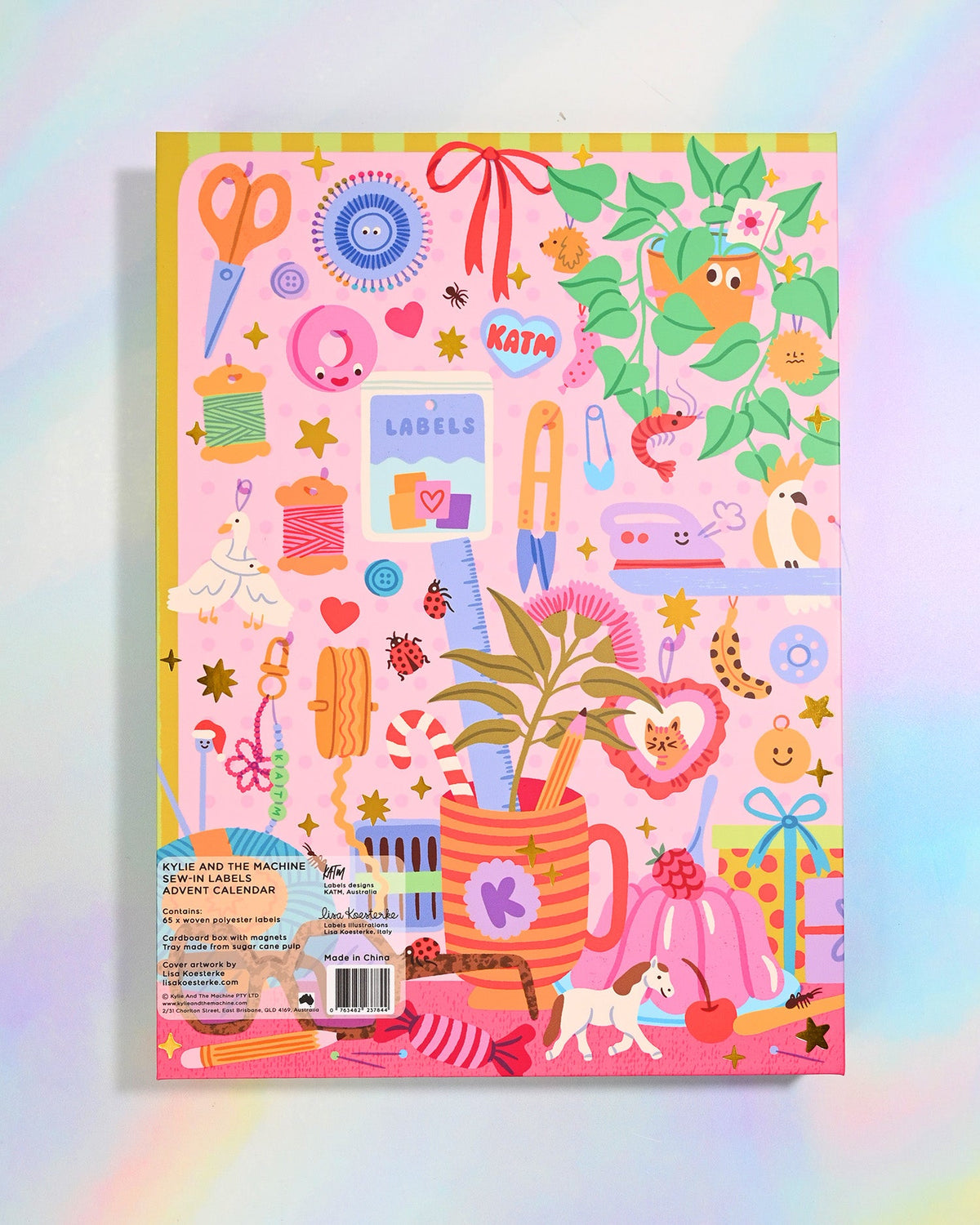 Kylie and the Machine 2026 Countdown Label Calendar | PREORDER