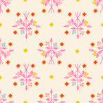 PREORDER 1-800-Calico || Bouquet Neon Pink || Cotton Quilting Fabric