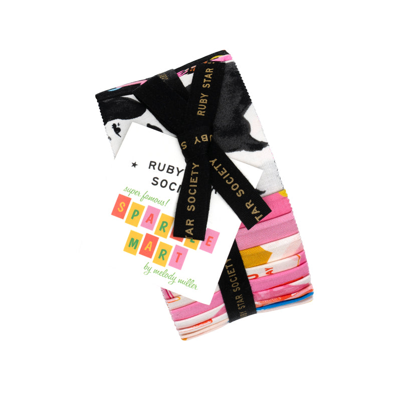 PREORDER Sparkle Mart || 42 pc Jelly Roll || Cotton Quilting Fabric