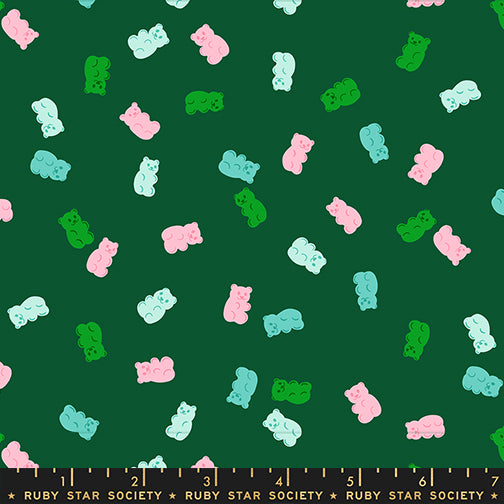 PREORDER MERRY HAPPY || Merry Gummies Jade || Cotton Quilting Fabric
