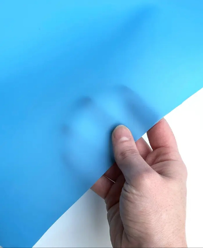 Jelly Vinyl - 18in x 53in Rolls Blue