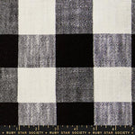 Sunshine Toweling || Checker Black || Half Yard