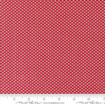Kitty Christmas || Polka Dots Berry || Cotton Quilting Fabric || Half Yard