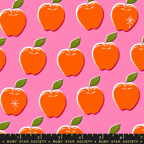 PREORDER Sparkle Shopper || Apples June || Cotton Quilting Fabric