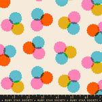 PREORDER Sparkle Mart || Puffs Natural || Cotton Quilting Fabric
