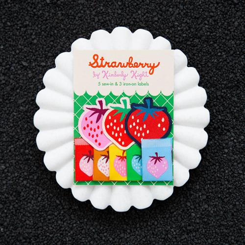 Kim Kight Labels: Strawberry Rainbow