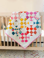 PREORDER Sewpicious Carlita Quilt Pattern Kit || 2.5 Mini Charm Scrappy Version || Throw
