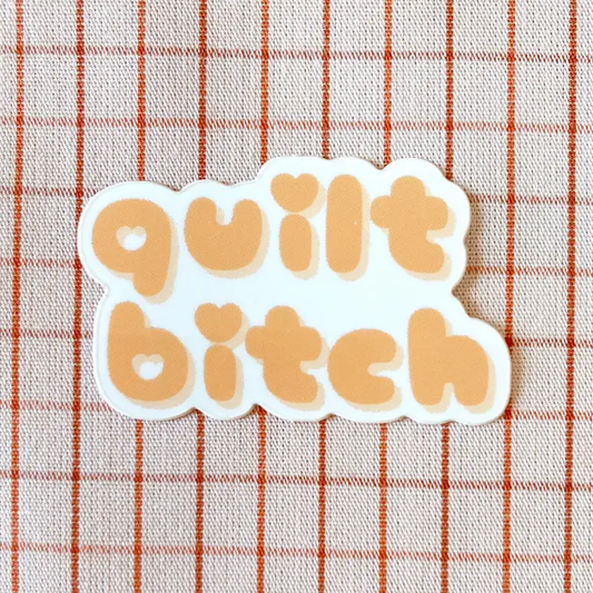 Quilt B*tch Vinyl Sewing Sticker