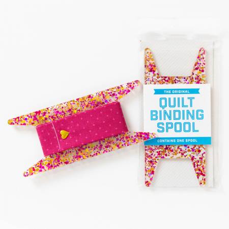 Binding Spool Glitter || Stitch Supply Co. Pink & Gold